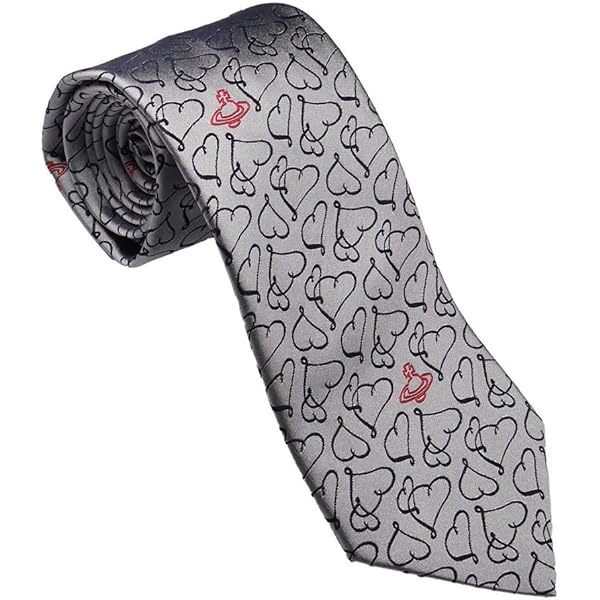 Amazon | ヴィヴィアン ウエストウッド ネクタイ 10049-H232 レッド系